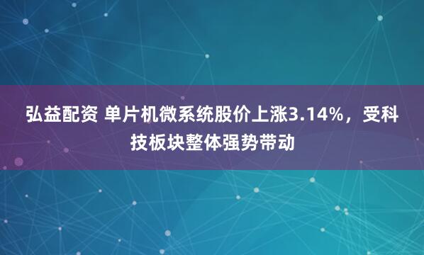 弘益配资 单片机微系统股价上涨3.14%，受科技板块整体强势带动
